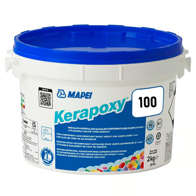 Епоксидна фуга для швів Mapei Kerapoxy 100 Білий mk1002 фото