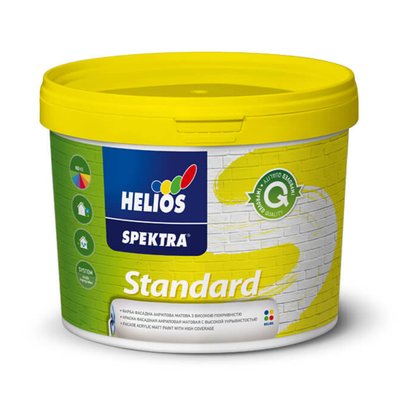 Фасадна фарба Helios Spektra Standard 2л HSS-2 фото